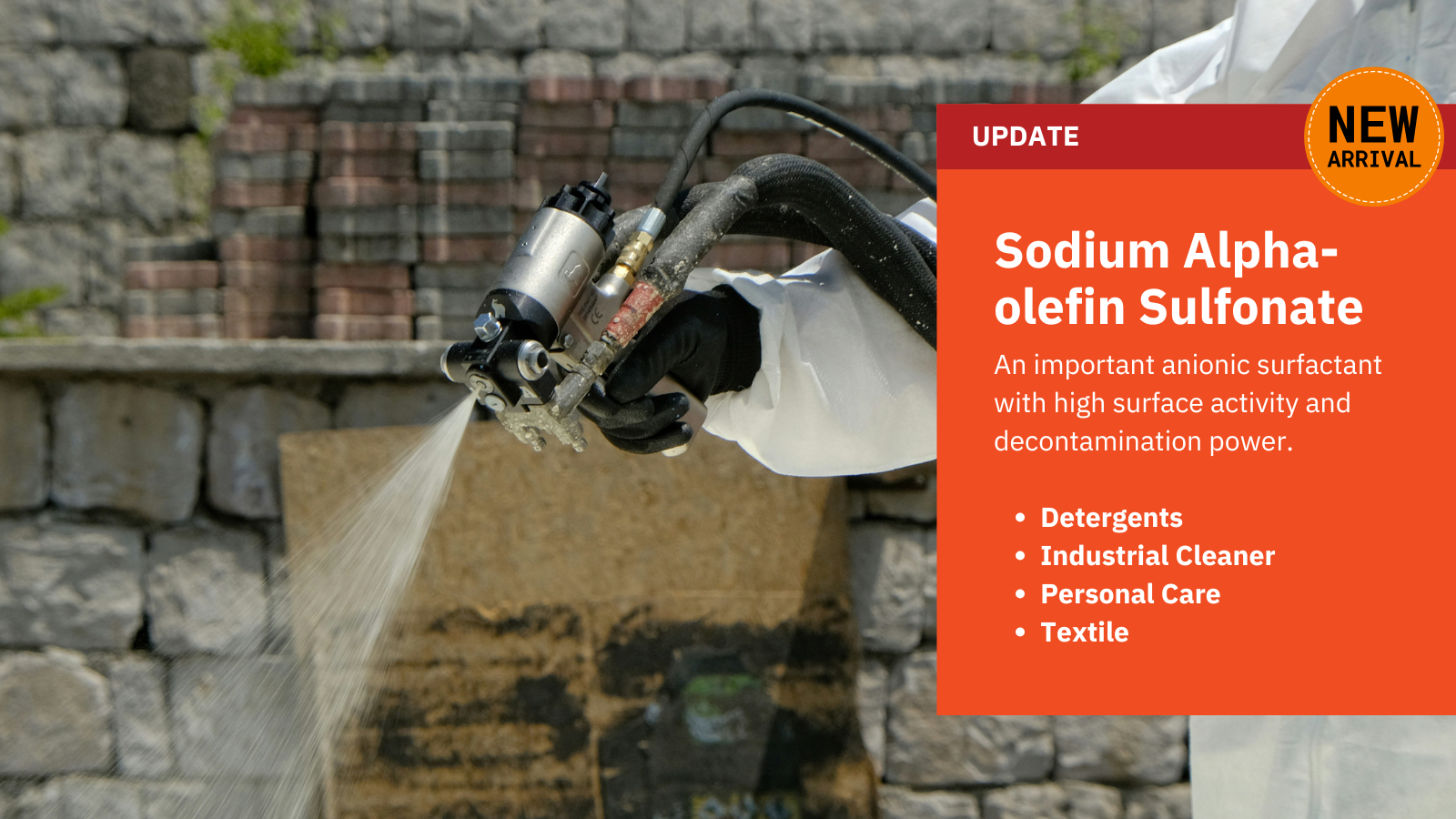 Chemical Foreign Trade Company Dotachem nowo dodała dostępny produkt sulfonian sodowo-olefinowy!